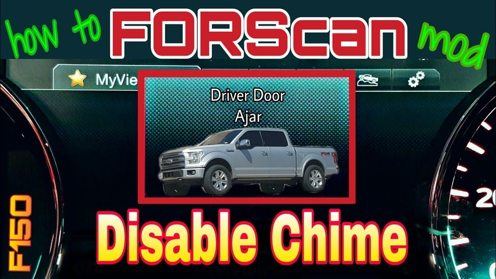 how to disable door ajar on ford f150
