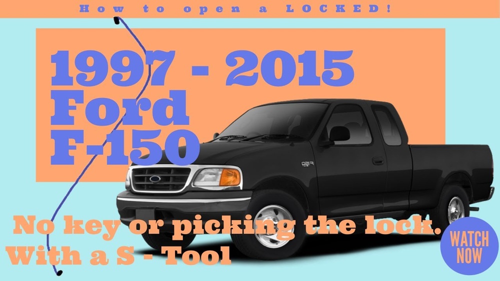 how to unlock a ford f150 without keys
