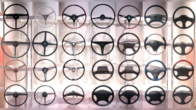 types of car steering wheels