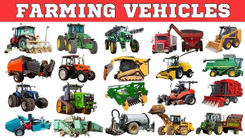types of farm vehicles