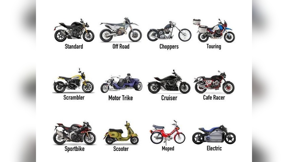types of two wheelers
