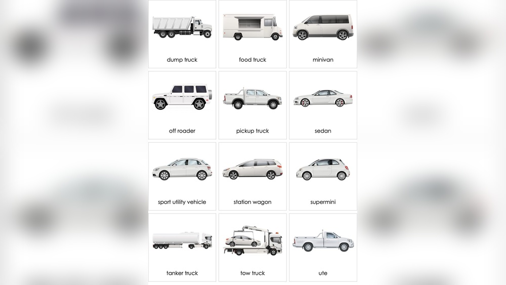 types of utility vehicles
