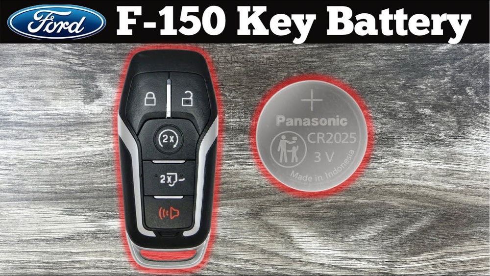what battery goes in a ford f150 key fob