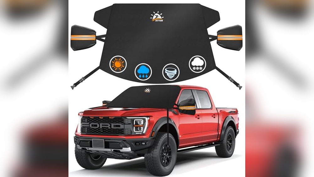 best truck windshield cover for snow and ice jpg