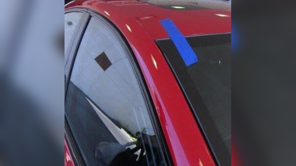 how long to leave tape on new windshield jpg