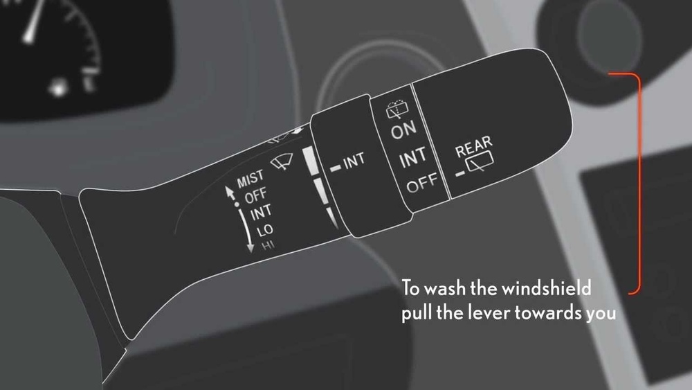 how to spray water on windshield lexus jpg